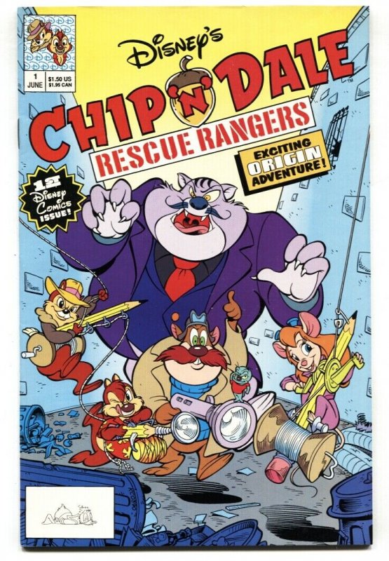 Chip 'N' Dale Rescue Rangers #1 1990-comic book VF/NM Disney