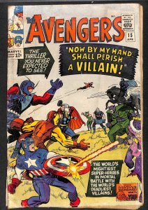 Avengers #15 FA/GD 1.5 Marvel Comics Thor Captain America
