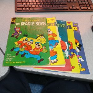 The Beagle Boys & Uncle Scrooge 13 31 34 35 43 Whitman Bronze Age Comics lot run