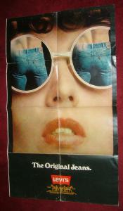 Levi's the Original Jeans vintage poster - 35 x 21