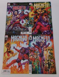 Magneto #1 2 3 4 VF/NM complete series - New Mutants ; Marvel (5S)