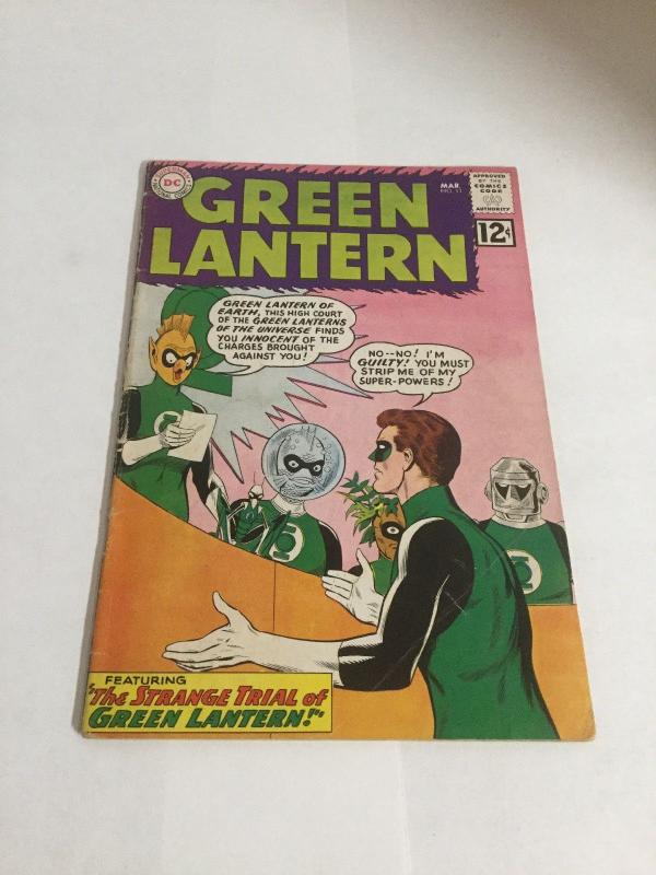 Green Lantern 11 Vg+ Very Good+ 4.5 DC Comics Silver Age