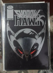 SHADOW HAWK #1 1992 IMAGE ROB LIEFELD JIM VALENTINO SILVER FOIL VARIANT