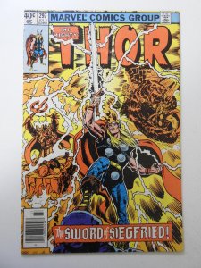 Thor #297 (1980) VG Condition stain fc