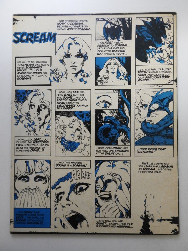 Scream #1 (1973) Screaming #1 Issue!! VF- Condition!
