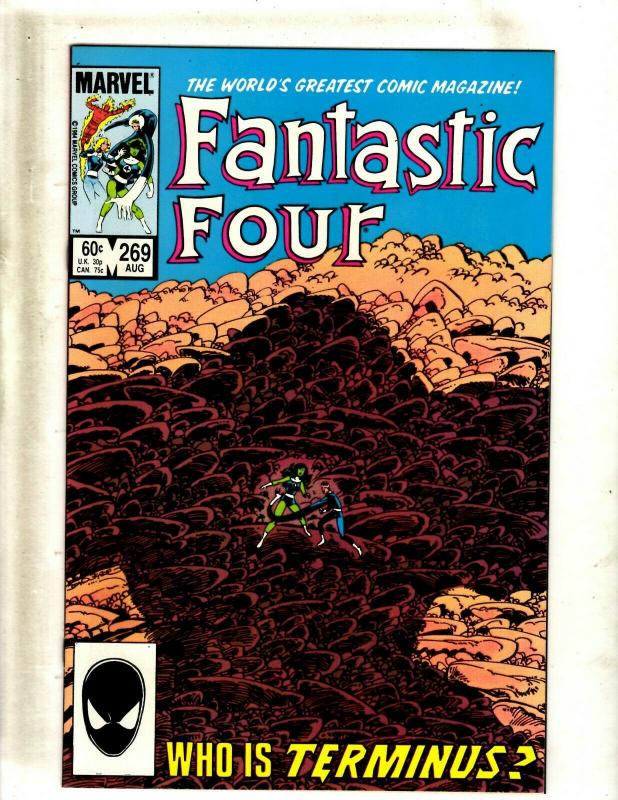 12 Fantastic Four Comics #269 270 271 272 273 275 279 280 282 283 284 288 HJ8