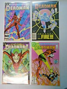 Deadman set #1 to #4 2nd Series all 4 different books 8.0 VF (1986)