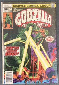 Godzilla #2 (1977, Marvel) Lower Grade