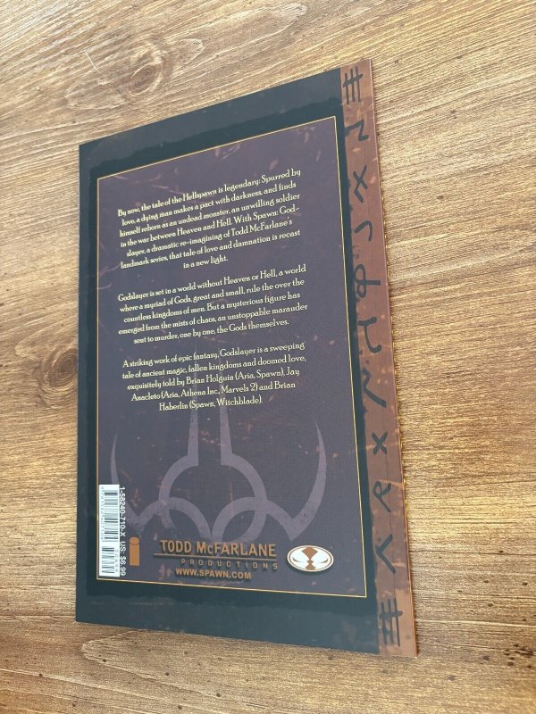 Spawn Godslayer TPB Graphic Novel Comic Book TTodd McFarlane 10 J288