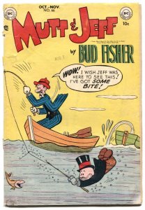Mutt and Jeff #66  1953 - DC  -G - Comic Book