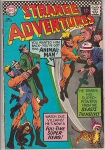 Strange Adventures #195 (Dec-66) VG/FN+ Mid-Grade Animal Man