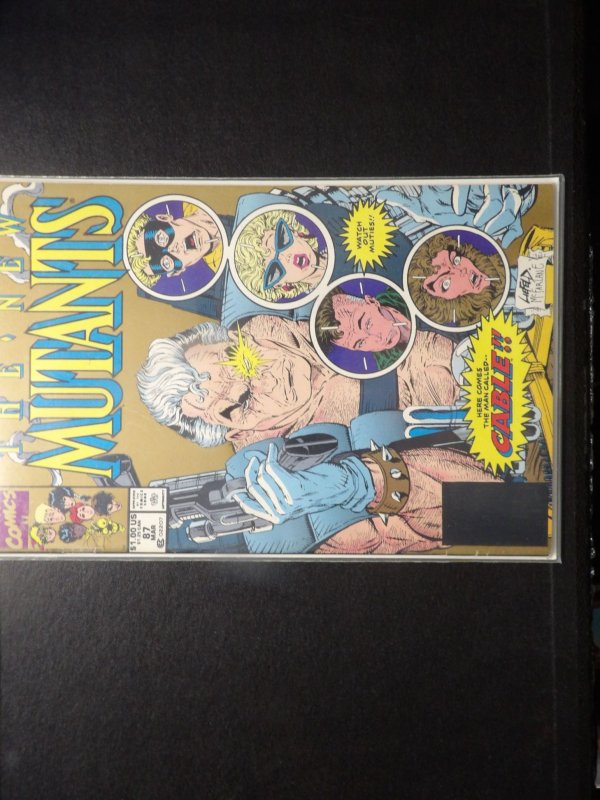 The New Mutants #87 (1990) GOLD NM