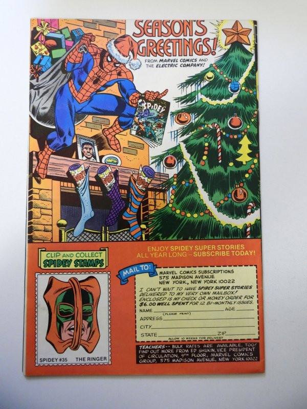 Spidey Super Stories #51 (1981) FN/VF Condition
