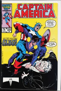 Captain America #325 (1987) Captain America [Key Issue]