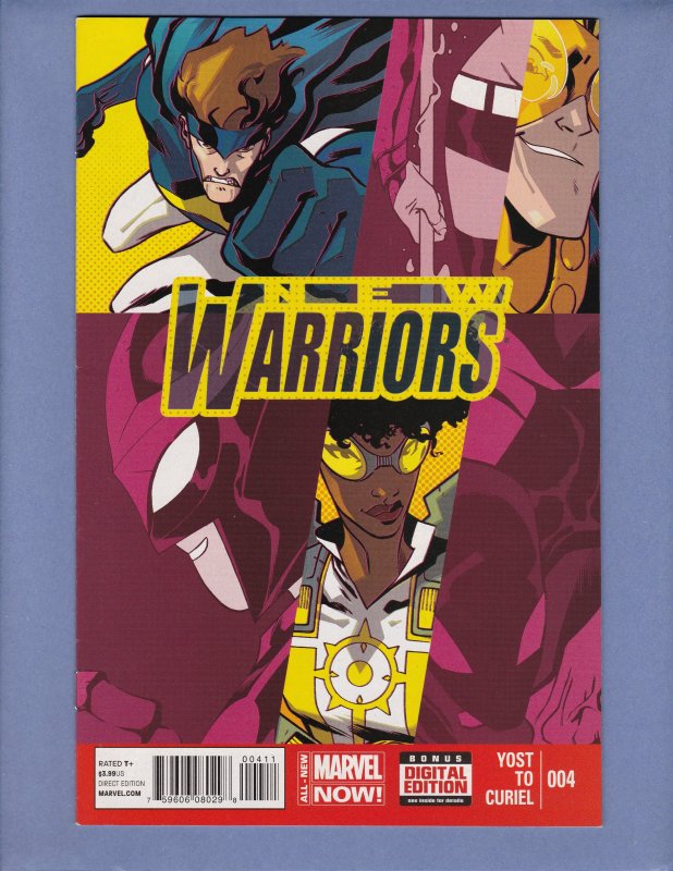 New Warriors #4 NM- Nova Spider-Man Marvel 2014