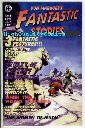 FANTASTIC STORIES #3, NM, Don Marquez, 2002, Women of Myth, more indies in store