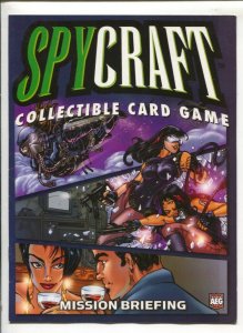 Spycraft Collectible Card Game-Mission Briefing 2004-AEC-16 pages-card game i...