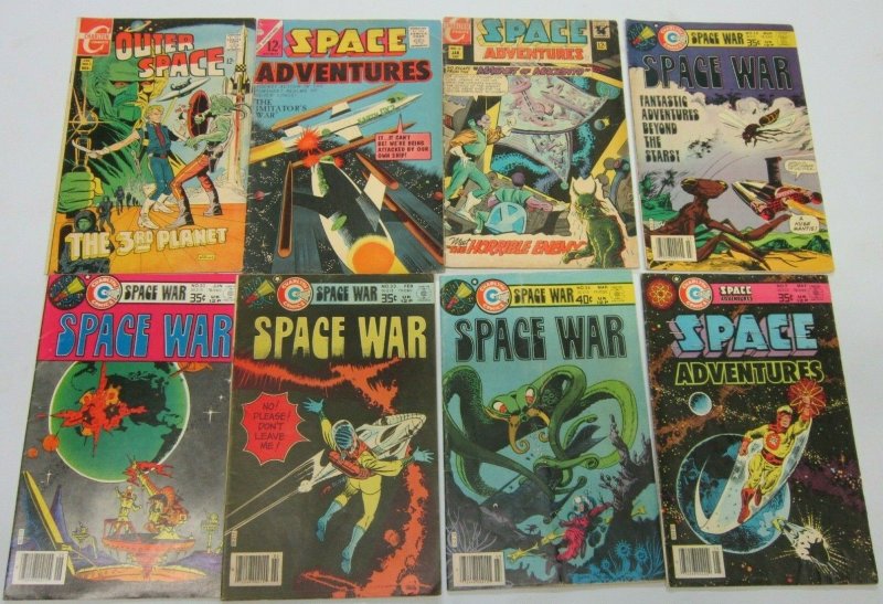 SciFi + Space comic lot 32 diff books various conditions (mostly Silver years) 