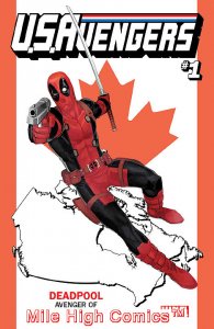 US AVENGERS (U.S.AVENGERS) (MARVEL NOW) (2017 Series) #1 CANADA Near Mint Comics