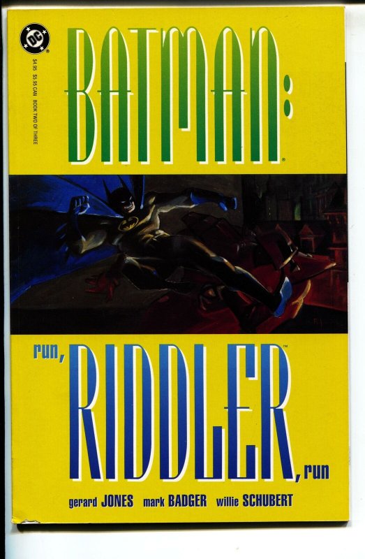 Batman: Run, Riddler, Run-Gerard Jones-Paperback