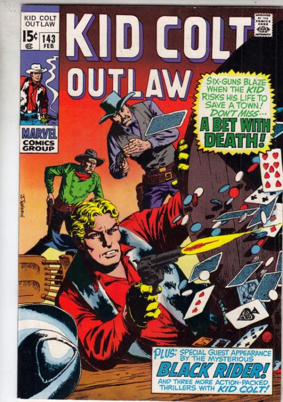 Kid Colt Outlaw #143 (Feb-70) NM- High-Grade Kid Colt