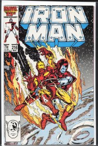 Iron Man #216 (1987) Iron Man