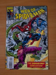 Web of Spider-Man #111 Direct Market Edition ~ NEAR MINT NM ~ 1994 Marvel Comics