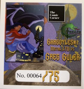 GARGOYLES #1 2022 | GREG GULER VIRGIN VARIANT | AWESOME METAL COVER | LTD. TO 75