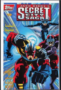 Jack Kirby's Secret City Saga #0 (1993) Captain Glory