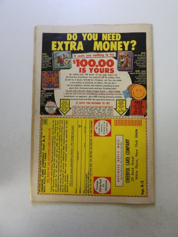 Fantastic Four #121 (1972) VG condition rusty staples