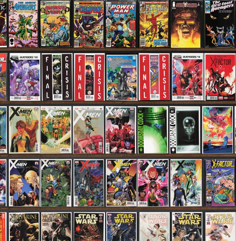 Huge Lot 160+ Comics with X-Men: Gold, X-Men: Blue, Wolverine & More!