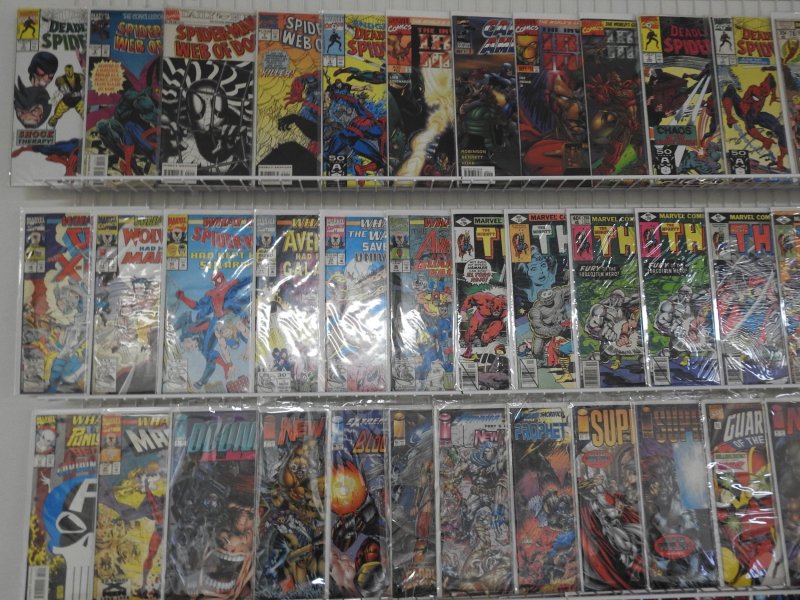 Huge Lot 130+ Comics W/ Thor, Spider-Man, Captain America +More! Avg. VF-