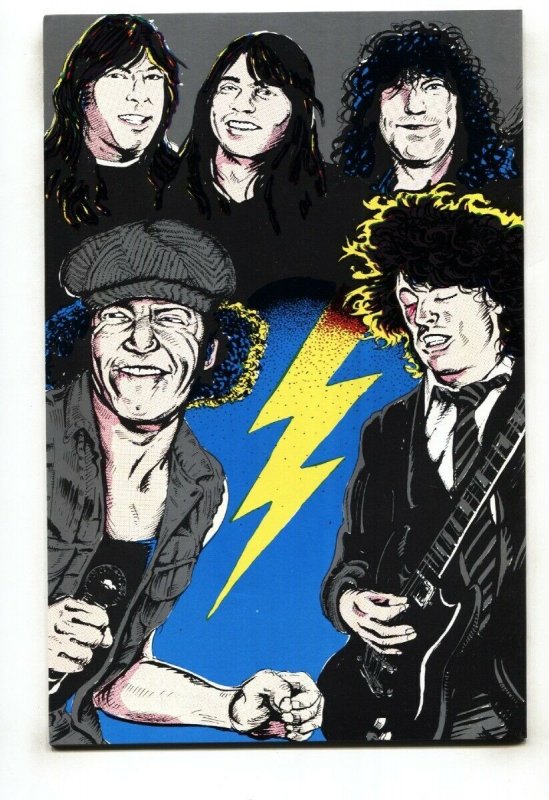 Rock N Roll Comics #22 1990- ACDC-1st Print-COMIC BOOK