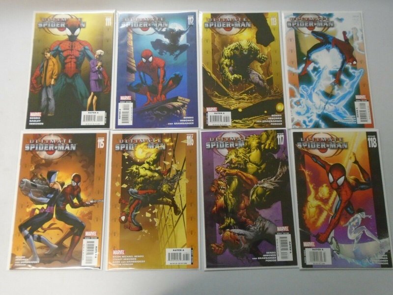 Ultimate Spider-Man lot 61 different from #51-131 avg 8.0 VF (2004-09 1st Series