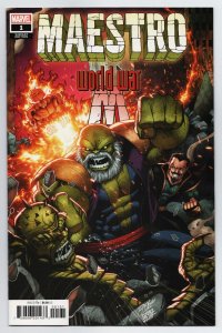Maestro World War 1 Lim Variant Marvel 2022 NM