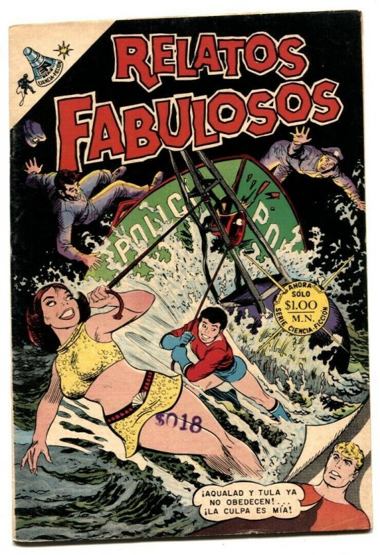 Relatos Fabulosos #115 1969- Aquaman #33 mexican edition F/VF