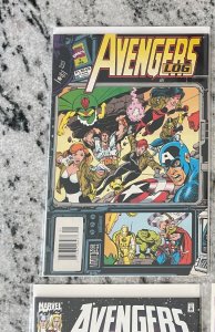 5 Avengers Marvel Comic Books Infinity # 1 2 3 4 + Log # 1 12 J826
