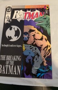 Batman #497 (1993)the breaking of Batman /Bane