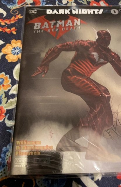 DARK NIGHTS BATMAN THE RED DEATH #1 - NYCC EXCLUSIVE FOIL VARIANT