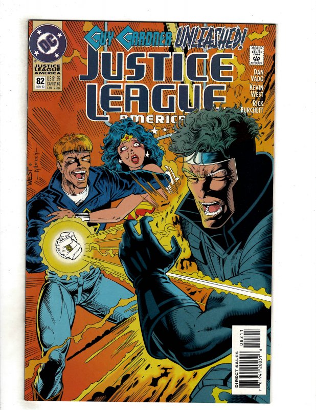 Justice League America #82 (1993) DC Comics Superman Flash OF6