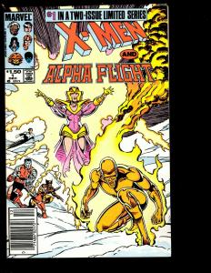 10 X-Men Comics Avengers 1 2 3 4 +Alpha Flight 1 2 +Fantastic four 1 2 3 4 DS2