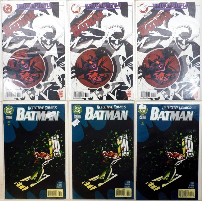 Detective Comics Lot of 6 #691 x3, 693 x3 (1995) DC Comics Batman 1st Print