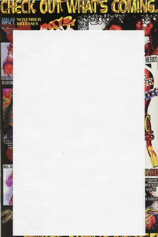 High Impact ABC Art Attack (1998) Adult Comic Book Grade VF- 7.5