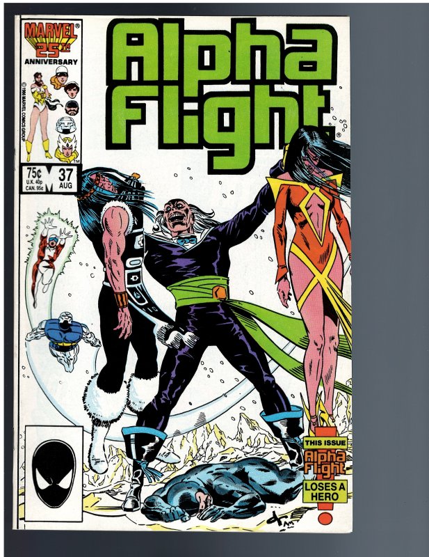 Alpha Flight #37 (1986)