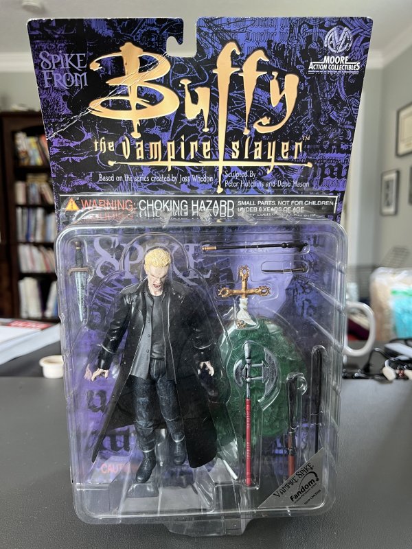 Moore Buffy the Vampire Slayer Series 2 SPIKE Action Figure | Comic  Collectibles - Figurines