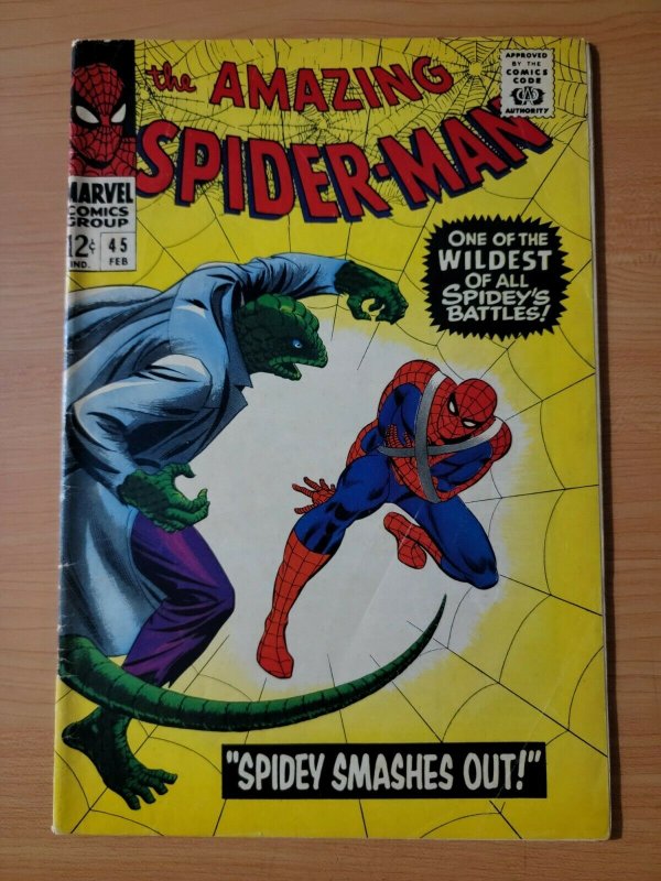 Amazing Spider-Man #45 ~ FINE FN ~ 1967 Marvel Comics