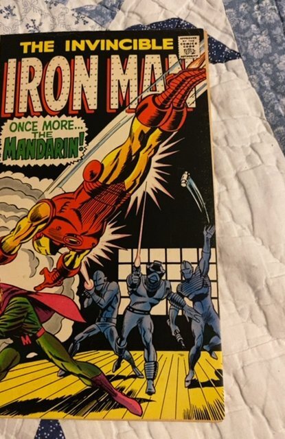 Iron Man #10 (1969)featuring the mandarin