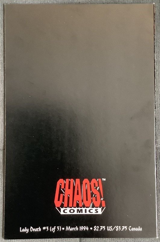 Lady Death #3 (1994, Chaos! Comics) NM+