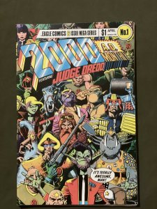 2000 A.D. Monthly #1 (1985 Eagle) Feat. Judge Dredd 