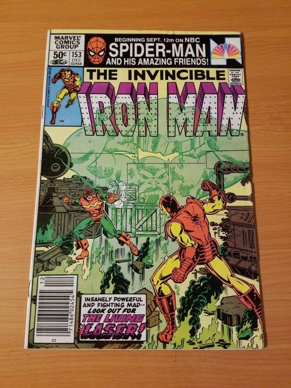 The Invincible Iron Man #153 ~ VERY FINE - NEAR MINT NM ~ (1981, Marvel Comics)